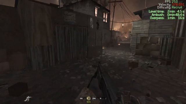 CoD4:MW "The Bog" Speedrun [4:06.8] смотреть онлайн