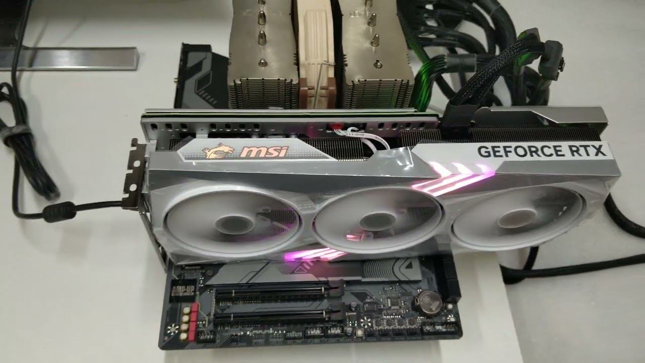 MSI RTX 4070 Ti GAMING X TRIO WHITE