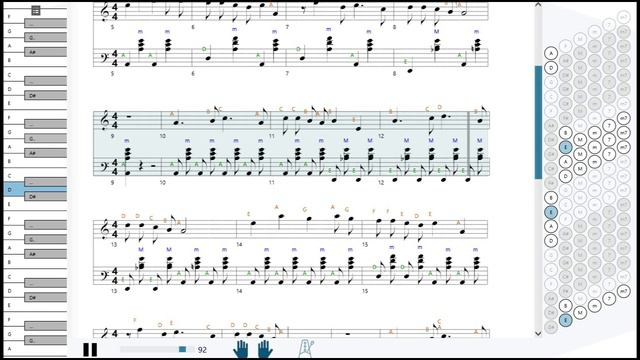 Как играть на аккордеоне Катюша | How to play Katyusha on accordion | SMT Pro смотреть онлайн