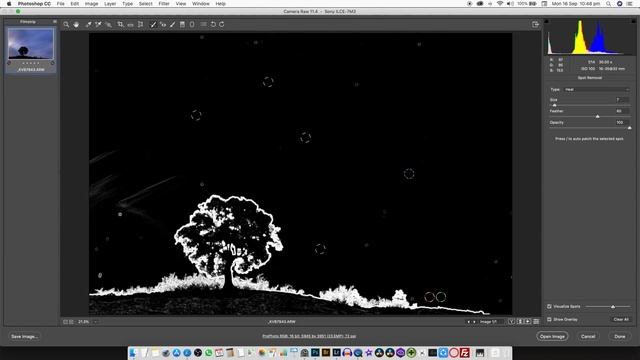 How to detect & remove dust from a photo using Photoshop or Lightroom смотреть онлайн