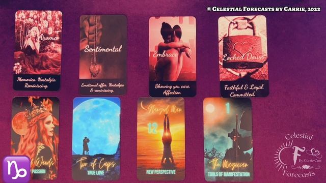CAPRICORN ♑REMINISCING ABOUT YOU, THE HAPPY MEMORIES, YOUR TOUCH | CELESTIAL FORECASTS BY CARRIE | смотреть онлайн