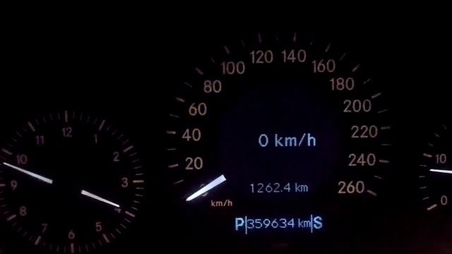 W211, базовые опции бортового компьютера смотреть онлайн