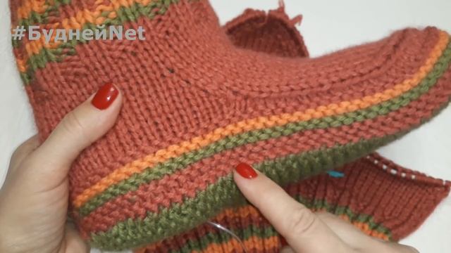 Как связать самые теплые и красивые носки следки для самых дорогих людей. Вязание спицами смотреть онлайн