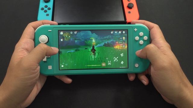 Genshin Impact On Nintendo Switch LITE 30FPS смотреть онлайн