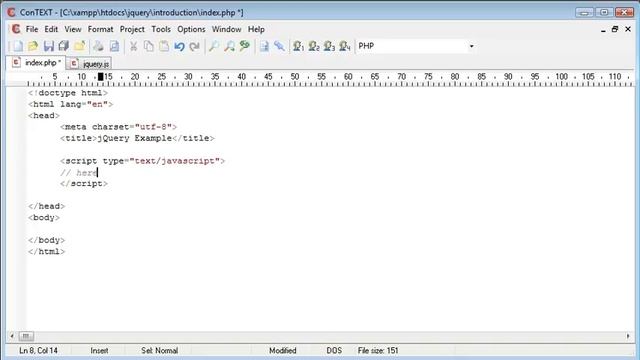 jQuery Tutorial 3 Implementing jQuery480p H 264 AAC смотреть онлайн