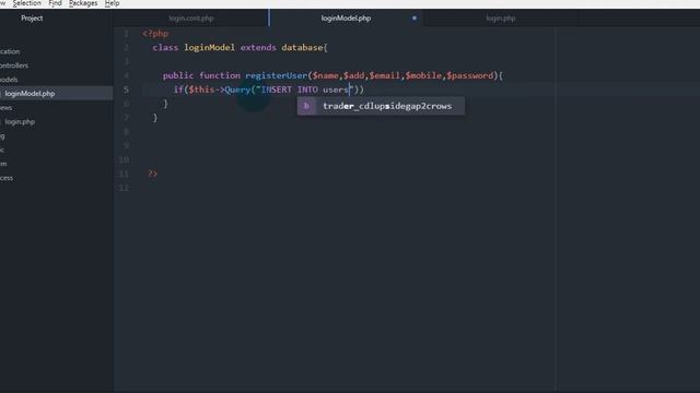 Online Makeup Store Part 3 | Registration form with ajax and php in MVC Framework смотреть онлайн