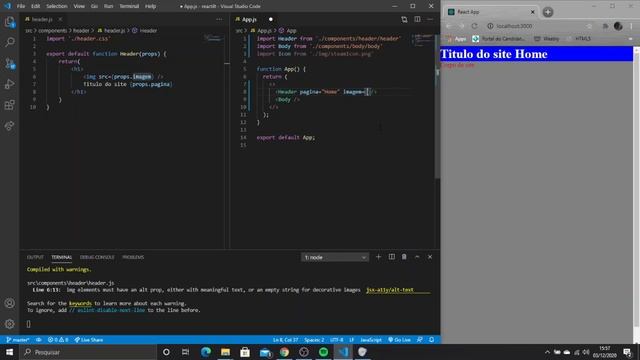 React tutorial #4 - props e props children смотреть онлайн