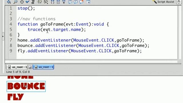 Building a Basic Flash Site - Part 8 - Go Beyond - Efficient Actionscript смотреть онлайн
