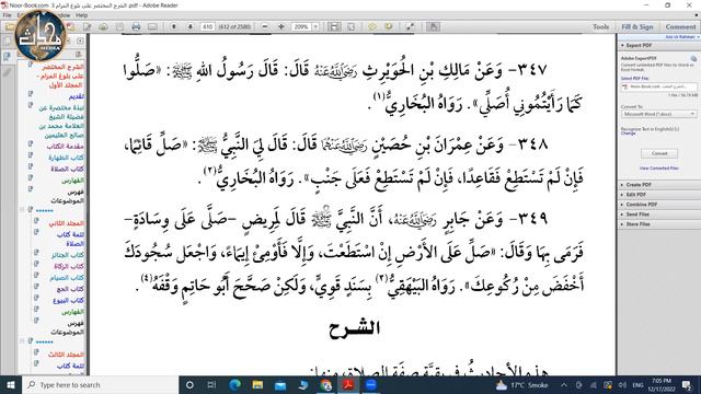 TDC Bulugh al Maraam (Sem 3) | Lecture (19 - 20) смотреть онлайн