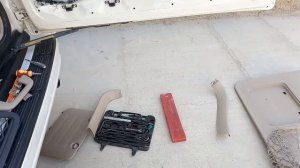 Замена карман сетка двери карты багажника Toyota Prado 120 Lexus GX 470