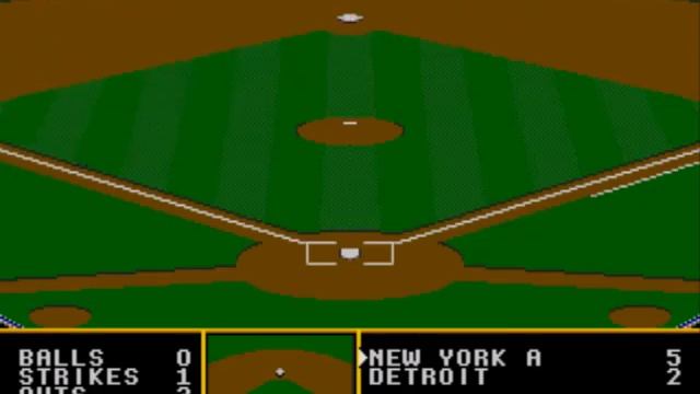Tony La Russa Baseball (Genesis) - New York A vs. Detroit смотреть онлайн