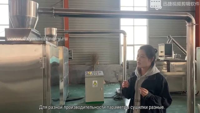 Оборудование для производства кормов для домашних животных/экструдер двухшнековый смотреть онлайн