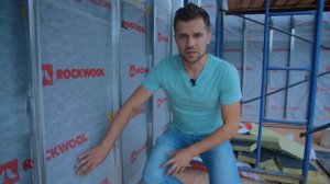 Вентилируемый фасад. Правильная укладка утеплителя и пароизоляции. Установка профильной системы.