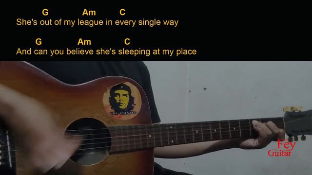 LANY - Out Of My League Guitar Chords cover смотреть онлайн