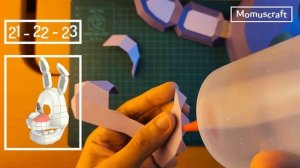 How to make a Bonnie Mask using Paper - DIY FNAF Mask