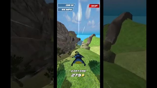 Base Jump Wingsuit Gliding Level 3 - Gameplay Walkthrough [Android, iOS Game] смотреть онлайн