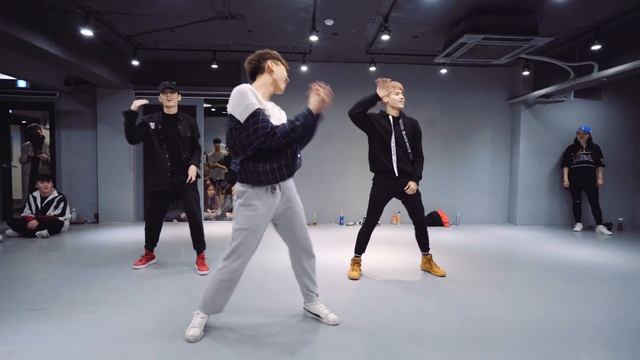 Uptown Funk - Mark Ronson ft. Bruno Mars / Junsun Yoo Choreography смотреть онлайн