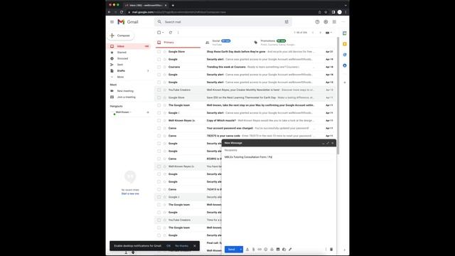 How to Create a Permanent Email DRAFT TEMPLATE in GMAIL смотреть онлайн