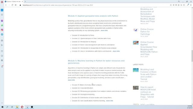 Intro to Diploma in Python for Water Resources and Geoscience - 12th Apr to 22th Sep 2022 смотреть онлайн