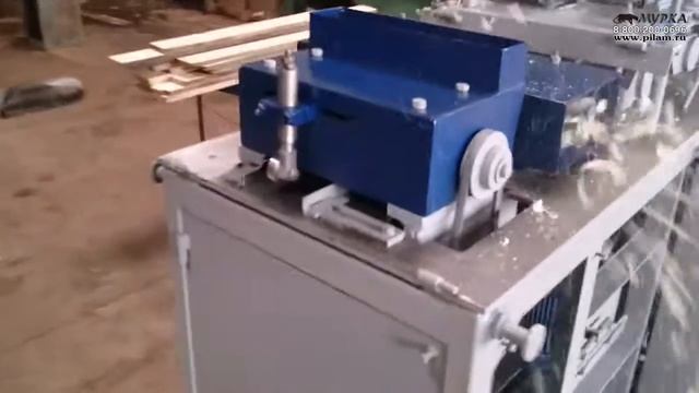 Четырехсторонние станки С20 4Б Испытания видео