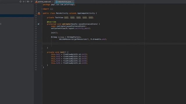 Android Studio - Palette Api - Extraer colores de una imagen смотреть онлайн