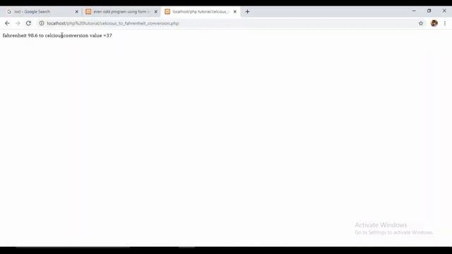 How to convert Celsius to Fahrenheit | Fahrenheit to Celsius in php form and without form смотреть онлайн