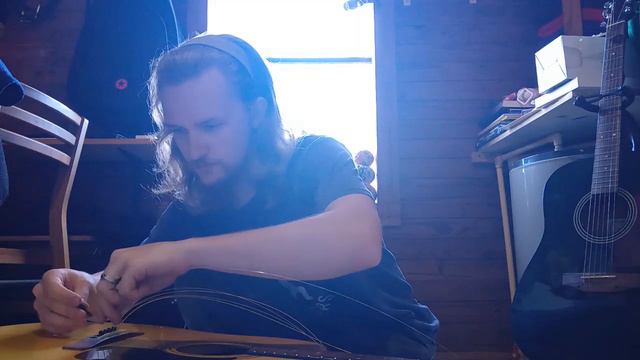 1981-1983 Fender Acoustic Guitar String Change | DG-8S NAT смотреть онлайн