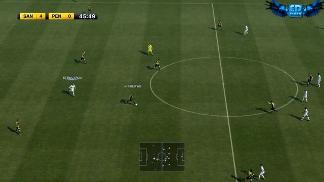 PES 2012 PC Gameplay 5870 HD смотреть онлайн