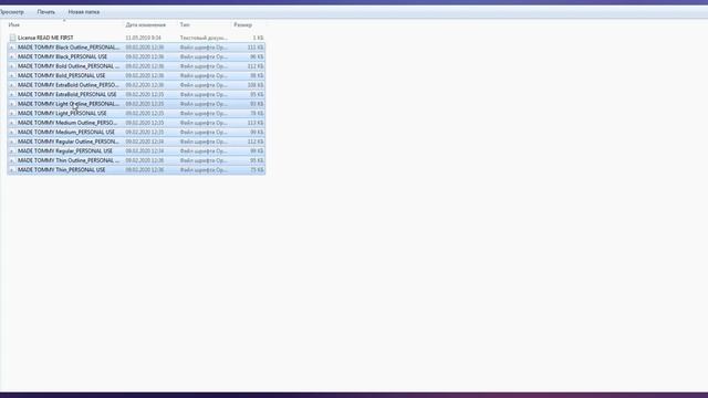 Как установить шрифты в Windows смотреть онлайн
