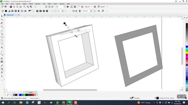 Corel Draw Tips & Tricks Intersecting 3D cubes and a Problem Part 2 смотреть онлайн