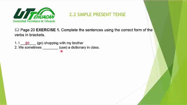 Level 2 unit 2 simple present exercise 1 смотреть онлайн