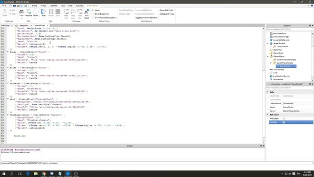 [ROBLOX STUDIO] How to convert gear into script tutorial. смотреть онлайн