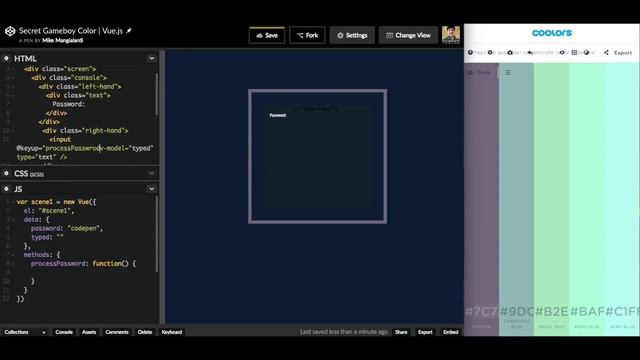 Speed Art | Pure CSS & Vue | Secret Gameboy смотреть онлайн