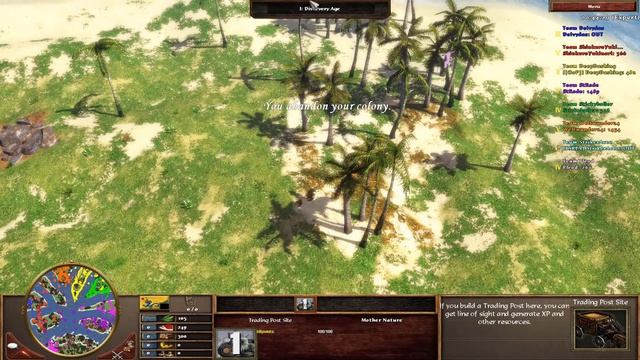 7 Player Caribbean FREE FOR ALL Commentary! Age of Empires III смотреть онлайн