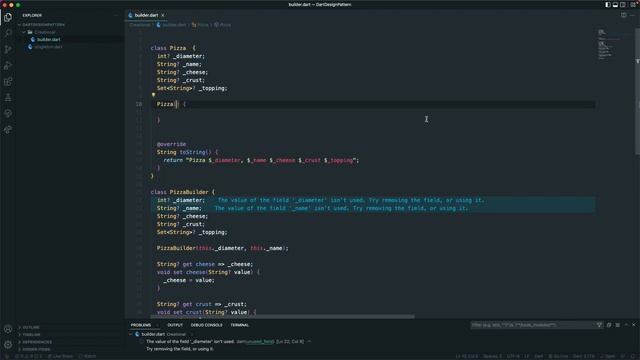 Flutter | Dart | Design Pattern : Builder Pattern смотреть онлайн