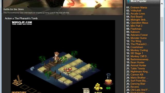 The Pharaoh s Tomb Online flash Games Jak смотреть онлайн