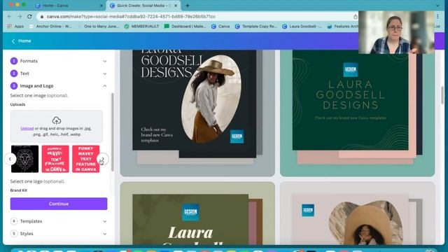 QUICK CREATE CANVA FEATURE - Amazing time saving for social media graphics смотреть онлайн