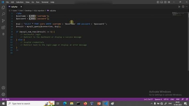 Error - Based SQL Injection At Code Level | Third Type Of SQL Injection Attack смотреть онлайн