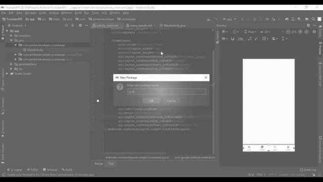 #2 Youtube API - Create Bottom Navigation View смотреть онлайн