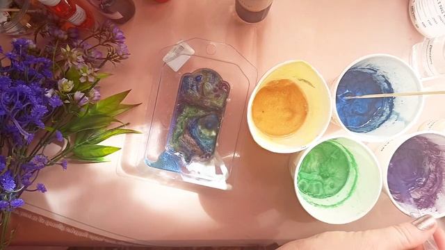 Мыловарение. Ловец снов. Заливаю пластиковую форму. Soap. Варианты заливки форм смотреть онлайн