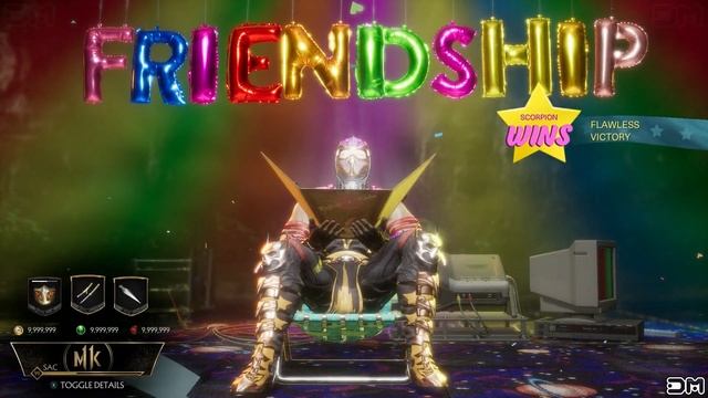 MK11 Fatality Scorpion All FRIENDSHIPS DM [Death Match [Mule] / Фаталити Скорпиона в исполнении Все смотреть онлайн