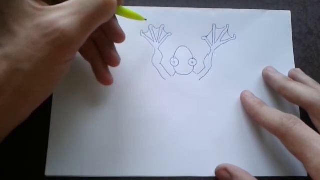 Как поэтапно нарисовать ЛЯГУШКУ для начинающих и детей? How to DRAW a FROG смотреть онлайн