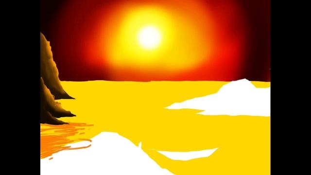 Digital Sunset scenery/Infinity Painter/ Mobile/Pranab (Rhino Painter) смотреть онлайн