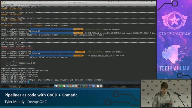 Pipelines as Code with GoCD + Gomatic - Tyler Moody: DevOpsOKC смотреть онлайн