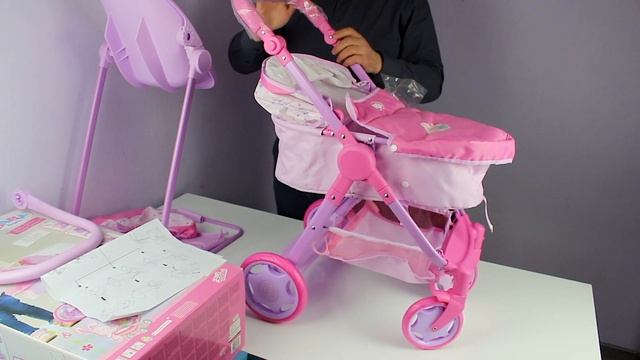 Коляска для куклы Baby Born 6 в 1 Zapf 1423578 @Babytut_by смотреть онлайн