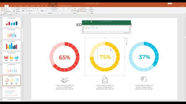 How To Edit Infographics PPT Templates in Excel смотреть онлайн