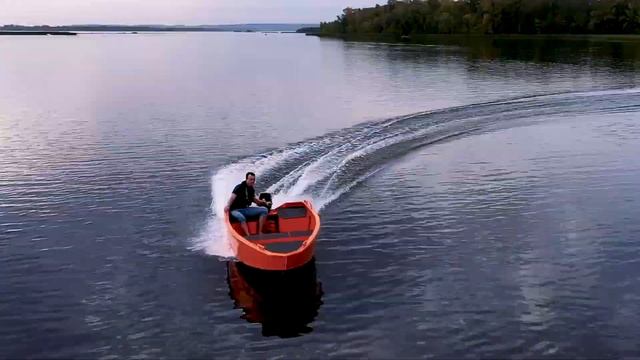 Лодка Волжанка 42 под мотором YAMER 10 PRO (326 куб. см)