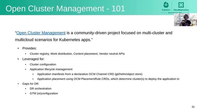Disaster Recovery of Stateful Applications in a Multi-Cl... Orit Wasserman & Shyamsundar Ranganatha смотреть онлайн