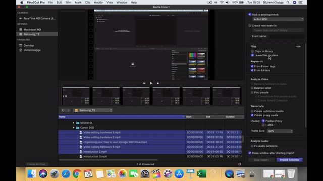 Learn Final Cut Pro Quick Tutorial