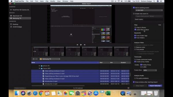 Learn Final Cut Pro Quick Tutorial